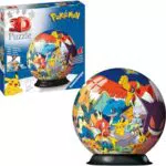 Ravensburger 3D Puzzle 11785 - Puzzle-Ball Pokémon - 72 Teile - Puzzle-Ball für Pokémon Fans ab 6 Jahren