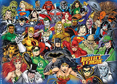 Ravensburger Puzzle 16884 DC Comics Challenge 1000 Teile Puzzle für Erwachsene und Kinder ab 14 Jahren