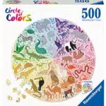 Ravensburger Puzzle 17172 Circle of Colors -Animals 500 Teile