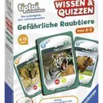 Ravensburger tiptoi Wissen und Quizzen Gefährliche Raubtiere Spiel