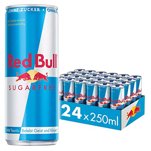 Red Bull Sugarfree Energy Drink, 24er Pack, EINWEG,