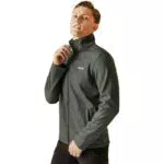 Regatta Mens Cera V Shell Jacket, Black, Large