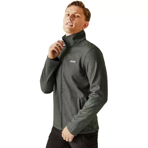 Regatta Mens Cera V Shell Jacket, Black, Large