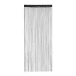 Relaxdays Fadenvorhang Glitzer, 90x245 cm, kürzbar