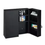 Relaxdays Medizinschrank XXL, abschließbar, 11 Fächer