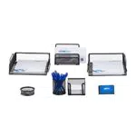 Relaxdays Schreibtisch Organizer Set, 7-teilig, Metall