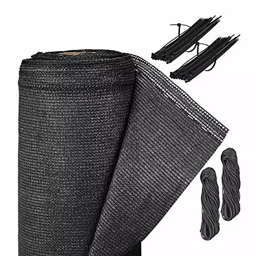 Relaxdays Zaunblende, 1 x 30 m, Sichtschutz für Garten & Balkon