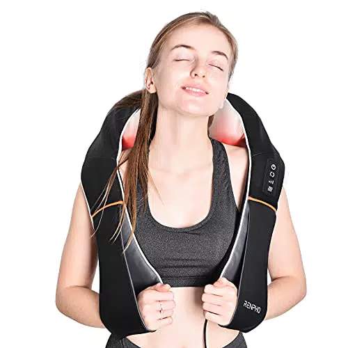 RENPHO Nackenmassagegerät mit Wärme, Schulter Massagegerät