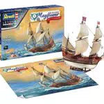 Revell RV05684 5684 Mayflower-400 05684 Mayflower 400th Anniversary Schiffsmodell Bausatz 1:83