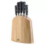 Richardson Sheffield V SABATIER Messerblock, 5-teiliges Messerset mit Block: Allzweckmesser