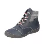 Rieker Damen 52541 Kurzstiefel, Blau