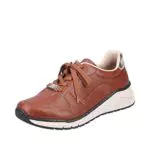 Rieker Damen Bequemschuhe M4903, Frauen Schnürhalbschuhe