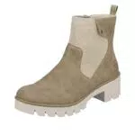 Rieker Damen X5756 Chelsea-Stiefel, Beige