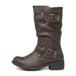 Rocket Dog Damen Trumble Combat Boots, Braun