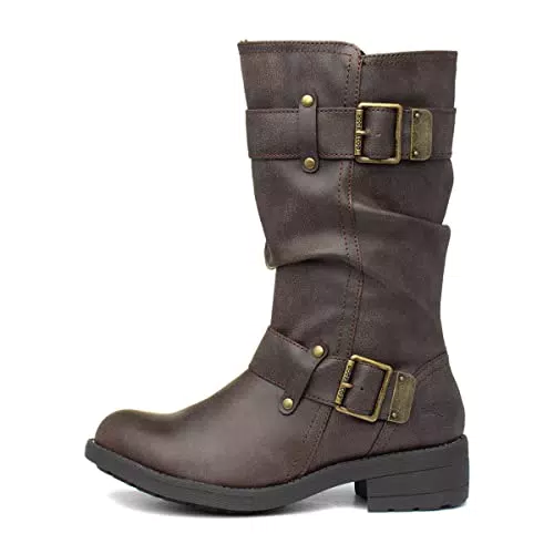 Rocket Dog Damen Trumble Combat Boots, Braun