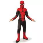 Rubie's offizielles Marvel Spider-Man No Way Home Classic Kinder Schwarz und Rot Kostüm