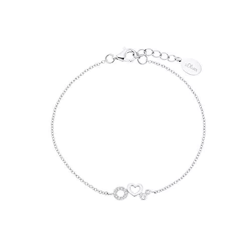 s.Oliver Armband 925 Sterling Silber Mädchen Kinder Armschmuck
