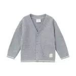s.Oliver Junior Boy's 2128634 Strickjacke, Langarm, Grey