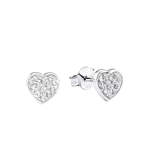 s.Oliver Ohrstecker 925 Sterling Silber Mädchen Kinder Ohrschmuck