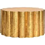 SAFAVIEH Glamourös Akzenttisch mit Eisenfüße, Gold