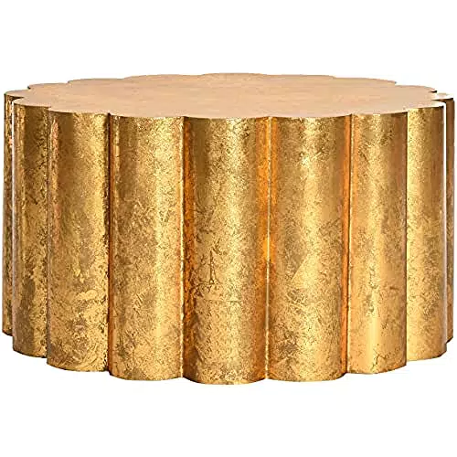 SAFAVIEH Glamourös Akzenttisch mit Eisenfüße, Gold