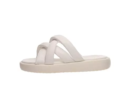 Salamander Damen Zafira Flacher Slipper, Weiß