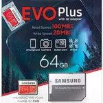 Samsung EVO Plus microSDXC-Karte 64GB UHS-Class 1, Class 10 inkl. SD-Adapter