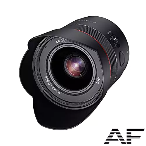Samyang AF 24mm F1.8 Sony FE Tiny but Landscape Master - Autofokus Vollformat und APS-C Weitwinkel Festbrennweite Objektiv für Sony E