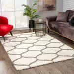 SANAT Madrid Shaggy Teppich - Hochflor Teppiche für Wohnzimmer
