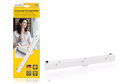 Schellenberg 46600 Universal-Fensterlüfter Passivlüftung für den Fensterflügel