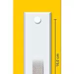 Schellenberg 53603 Rolladengurt Abdeckung Lochabstand 18