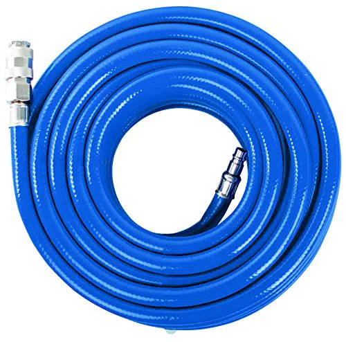 Scheppach Gewebe Druckluftschlauch für Kompressor, PVC 15 Meter Länge