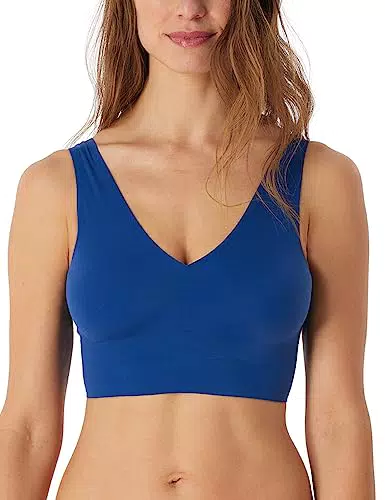 Schiesser Damen Bustier mit herausnehmbaren Pads - Invisible Soft