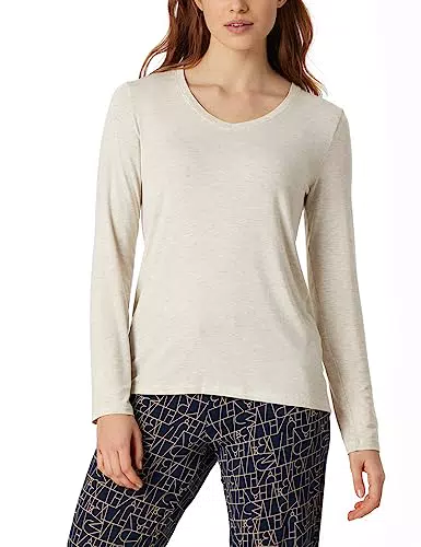 Schiesser Damen Schlafshirt Langarm Modal-Mix + Relax