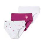 Schiesser Mädchen 3 PACK Slips Unterwäsche Feinripp - 100% Organic Bio Baumwolle - Größe 92 bis 140