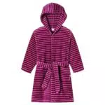 Schiesser Mädchen Bademantel, Lila, 98 EU