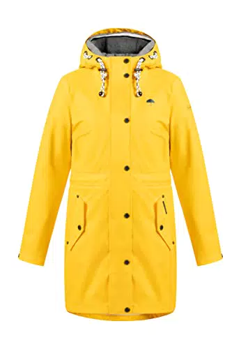 Schmuddelwedda 3-in-1 Regenmantel Damen 34323359 Gelb