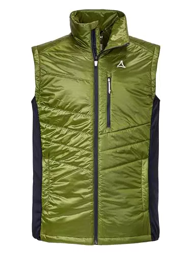 Schöffel Herren Hybrid Vest Stams M, Outdoor Weste mit 4D BODY MAPPING