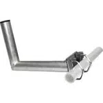 SCHWAIGER MAL30A001 MAL30A Antennenmast-Ausleger Aluminium Passend Fuer Mast- : 50mm Mastabstand: 30cm silber