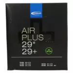 Schwalbe Air Plus Fahrradschlauch, schwarz, Einheitsgröße