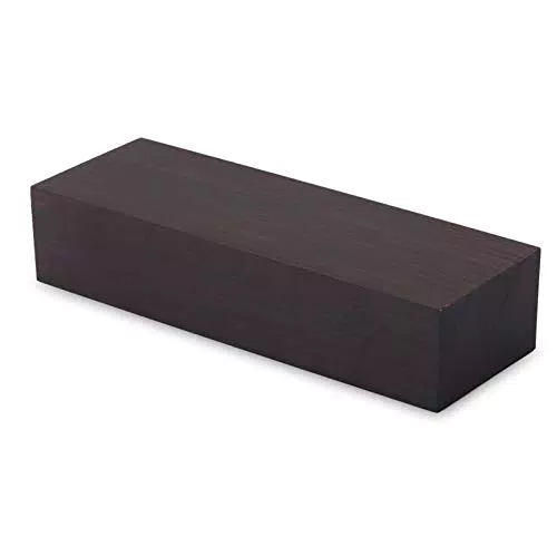 Schwarzes Holz aus Ebenholz, 12 * 4 * 2, 5 cm, DIY-Material