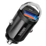 Sctazagre 90W Zigarettenanzünder USB C Kfz Auto Ladegerät Mit Blauem LED-Licht 12V USB Adapter Auto Super Mini Car Charger