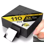 Selbstklebende Magnetplättchen - 1 Band flexible Magnetfolie aus 110 haftstarken Magnet Plättchen - Haftmagnete - Alternative zu Magnetfolie