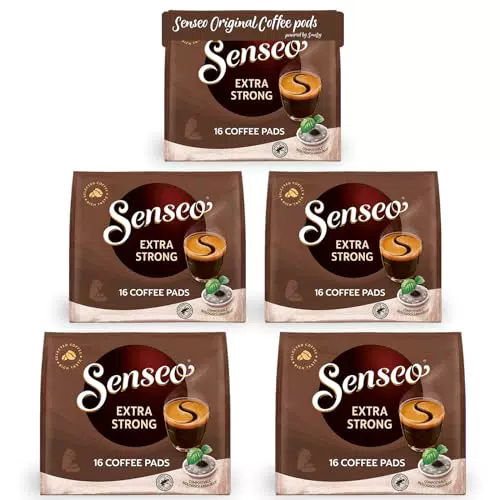 Senseo Pads Strong - Aromatischer Kaffee RA-zertifiziert - 10 Megapackungen XXL x 48 Kaffeepads