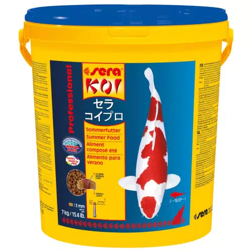 sera KOI Professional Koifutter 7 kg, Koi-Fischfutter für den Sommer