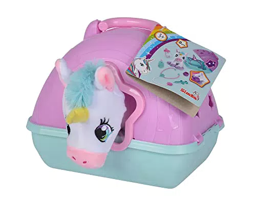 Simba 105542140 - Doktorkoffer mit Plüsch Einhorn, 20cm