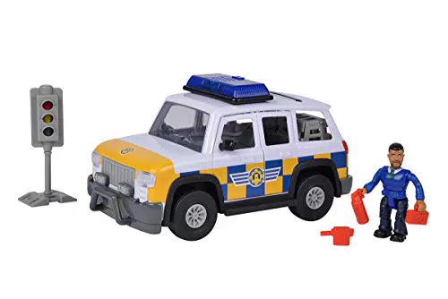 Simba 109251096 - Feuerwehrmann Sam Polizeiauto 4x4