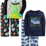 Simple Joys by Carter's Jungen 4-Piece Pajama Set Pyjamaset