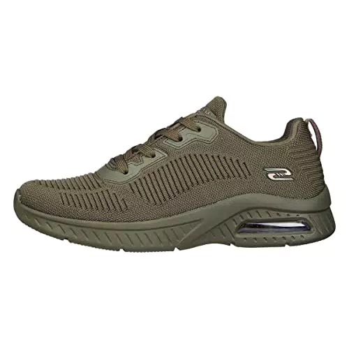 Skechers Damen Squad Air Sneaker, olivgrün