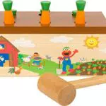 Small Foot 10972 Sesamstrasse Hämmerchenspiel aus Holz